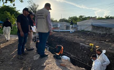 Recuperan cinco cuerpos de fosa común en panteón de Culiacán; les practicarán diversos estudios para ser identificados