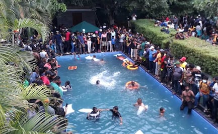 Sri Lanka: los videos que muestran qué hicieron los manifestantes tras tomar la casa del presidente