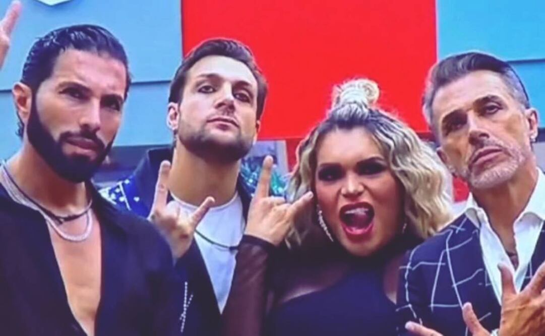 Poncho, Nicola, Wendy y Sergio, los cuatro finalistas de "La casa de los famosos México".