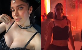 Emma Coronel luce figura de impacto con crop top en concierto de Tito Double P