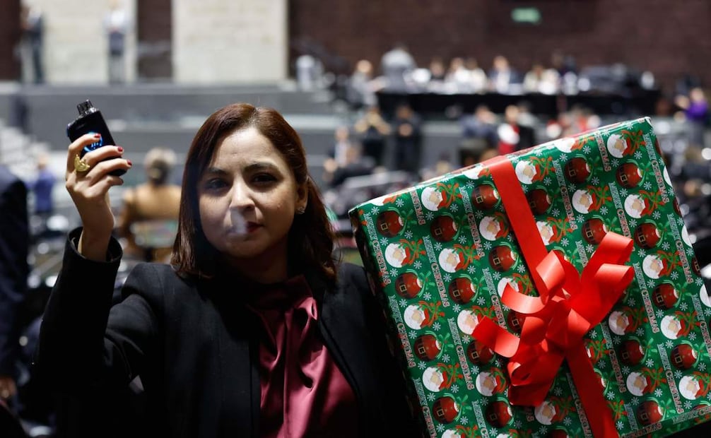 Sesión en la Cámara de Diputados este martes 9 de diciembre en donde se discute la prohibición de vapeadores. Foto: Carlos Mejía/ EL UNIVERSAL
