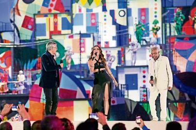 Gil y el mensaje político que filtró a la inauguración de JO 