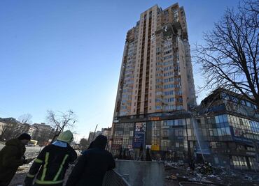 Así transcurrió la invasión rusa en Kiev durante la madrugada de este sábado