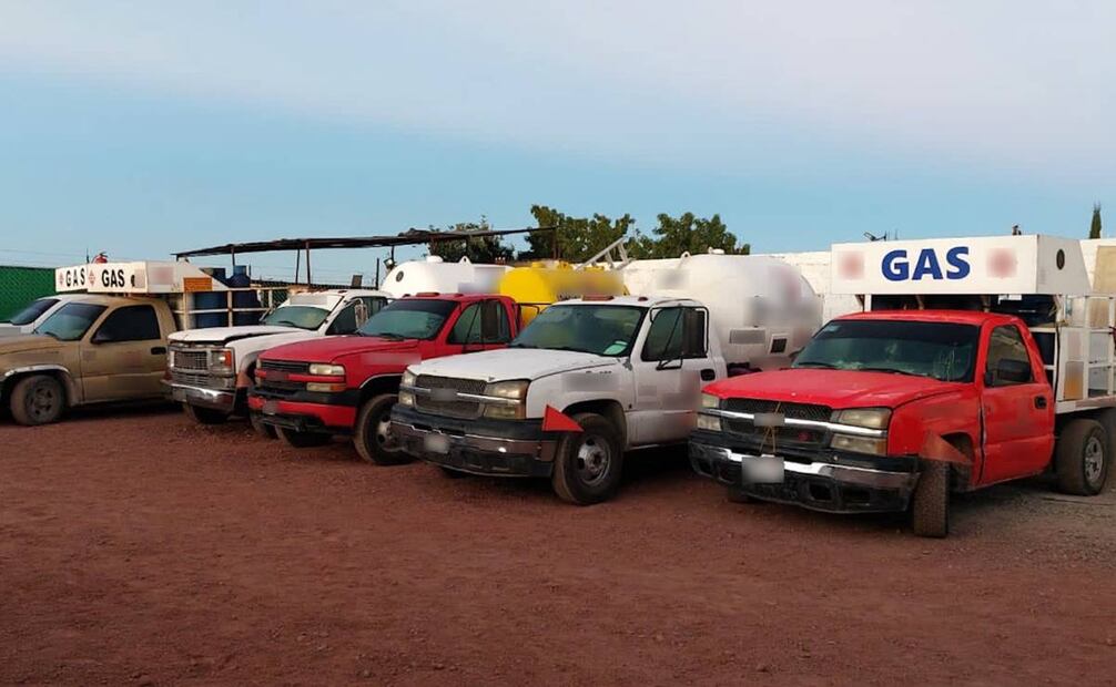 decomisal más de 130 mil kilos de gas LP en Hidalgo / Foto: Especial