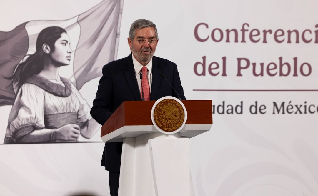 Juan Ramón de la Fuente, secretario de Relaciones Exteriores. Foto: Presidencia