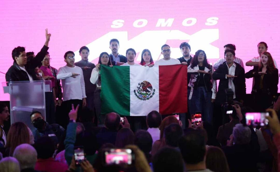 “Somos MX” promete sacar a Morena de la Presidencia en 2030. Foto: Carlos Mejía/EL UNIVERSAL