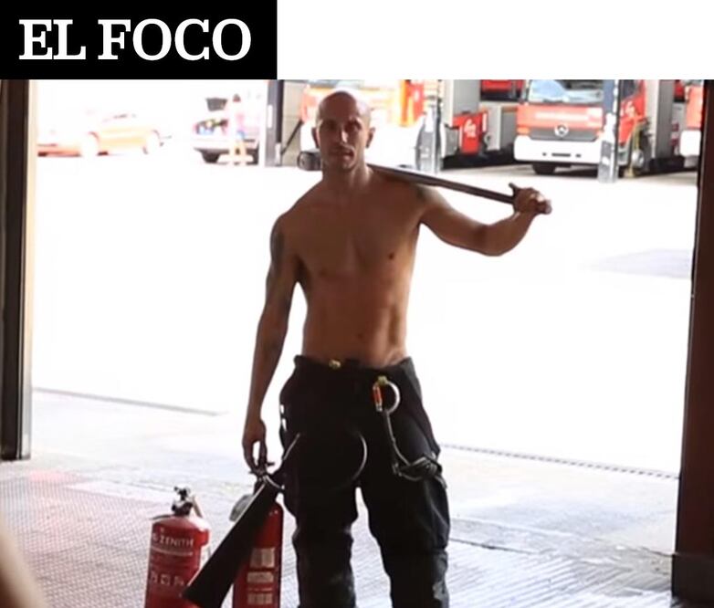 El Foco. Bomberos se desnudan por una buena causa