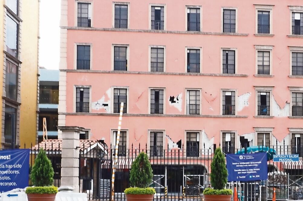 Más de 70% del campus, ubicado en la delegación Tlalpan, tendrá que ser demolido por las afectaciones estructurales por el sismo. (ARCHIVO EL UNIVERSAL)