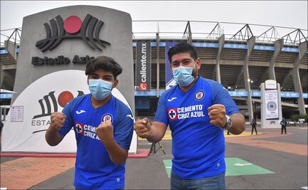 Regresó la afición al Estadio Azteca para el Cruz Azul vs Toluca
