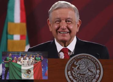 "Dejaron muy bien parado a nuestro país”; AMLO felicita a delegación mexicana de deportistas