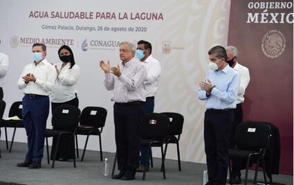 AMLO presenta "Agua Saludable para La Laguna" en Durango; se invertirán 11 mil mdp