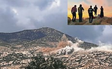 EU dinamita cerro Cuchumá, sitio de culto kumiai