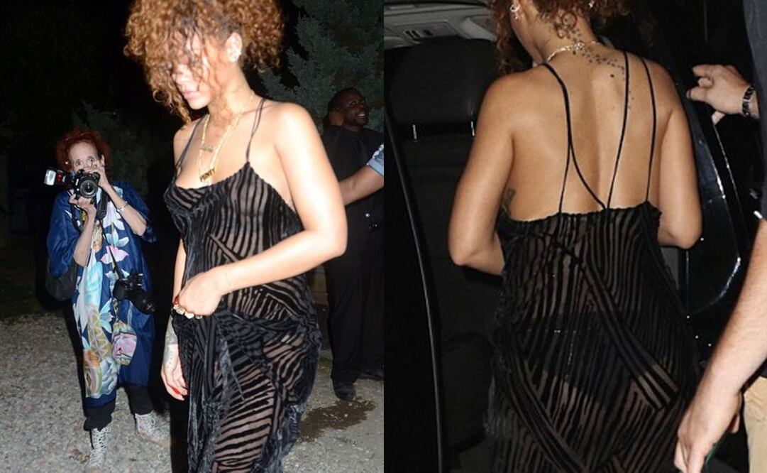 No es nuevo que Rihanna porte prendas "atrevidas"   Foto: Tomadas del Daily Mail