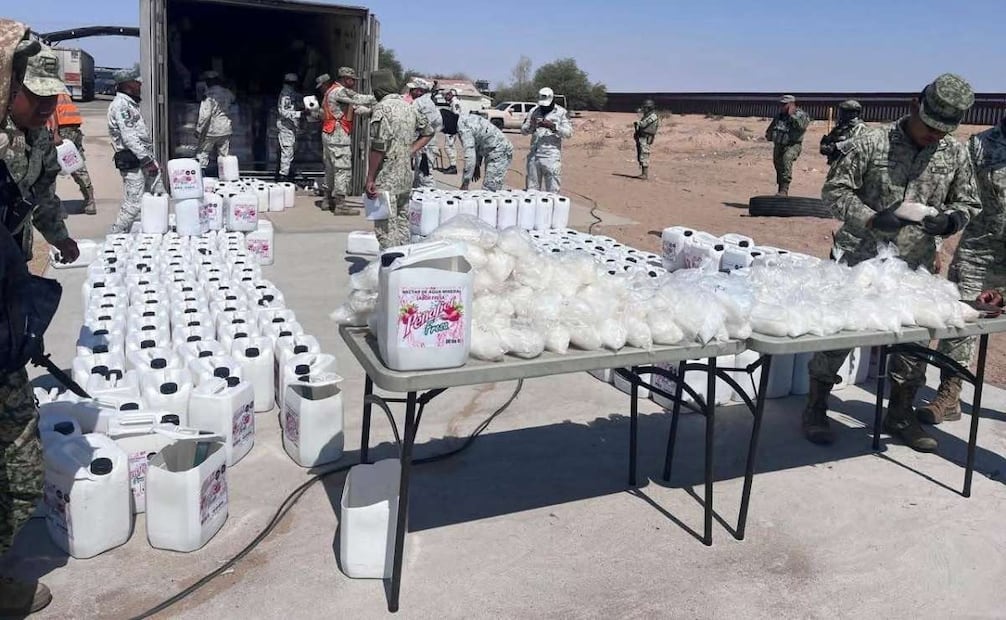 El hallazgo se hizo durante la inspección realizada en el puesto de revisión militar (12/08/2025). Foto: Especial