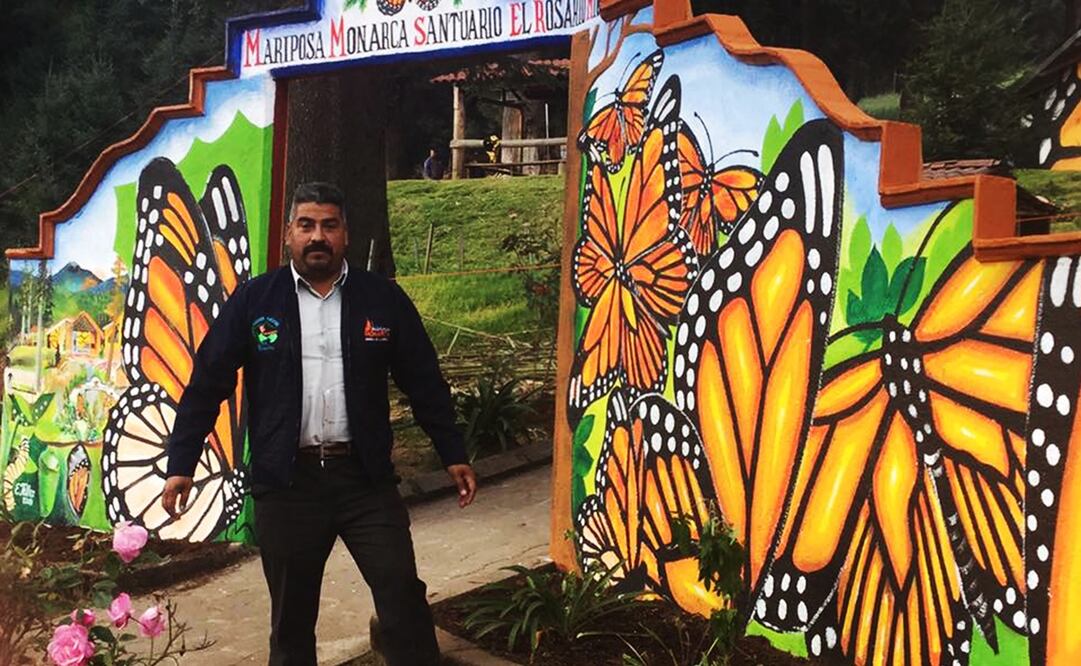 Homero Gómez, defensor de la mariposa monarca, fue asesinado recientemente. Foto: Especial