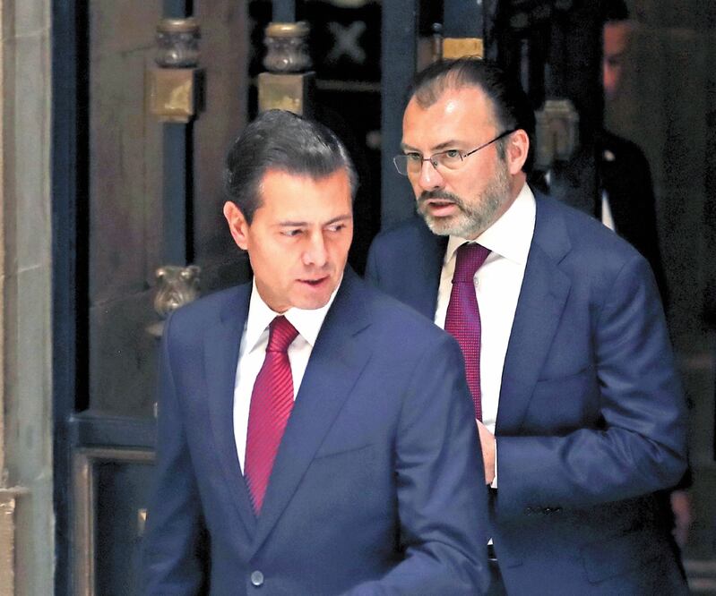 Luis Videgaray aparece 99 veces en la denuncia de Emilio Lozoya, en la que lo señala como el hombre más cercano a Peña Nieto. ARCHIVO EL UNIVERSAL
