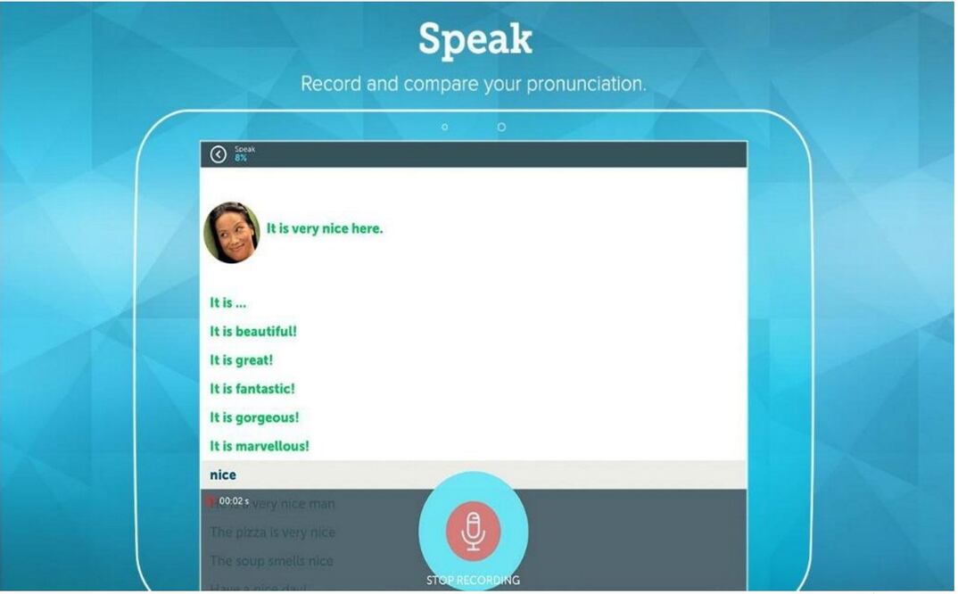 English comprehension improves thanks to apps