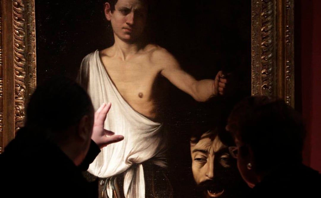 "David con la cabeza de Goliat" (1609-1610). FOTO: Archivo. EL UNIVERSAL.