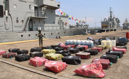 Interceptan más de tonelada y media de presunta cocaína en Aquila, Michoacán