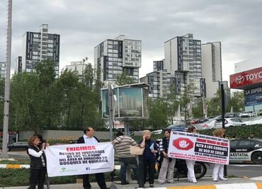 Protestan en Huixquilucan por violaciones en uso de suelo