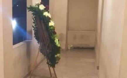 Investigan amenazas con corona fúnebre a una pareja de Cajeme, Sonora