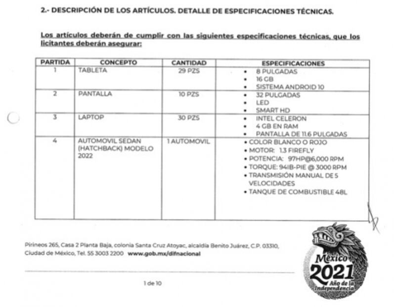 DIF olvida austeridad y rifa regalos de lujo a empleados