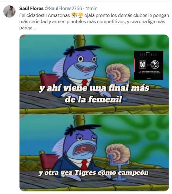 Los mejores memes de la final de la Liga MX Femenil