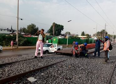 “La resistencia sigue”: pobladores de Teyahualco vuelven a paran labores de ampliación del Tren Suburbano
