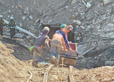 Choque Bartlett-Riquelme, por deslave en mina