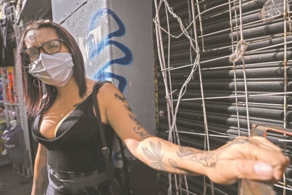 Gabriela volvió al sexoservicio por la pandemia, pero sus ingresos bajan 50%