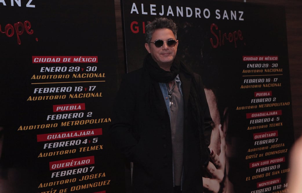 Alejandro Sanz se encuentra de gira por Latinoamérica (Archivo. EL UNIVERSAL)