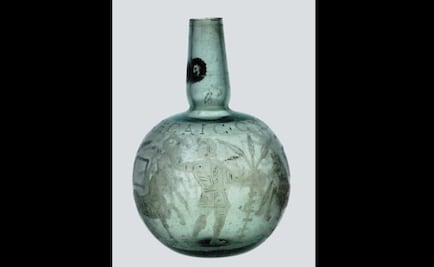 Hallan botella de 1600 años de antigüedad con mensaje hedonista