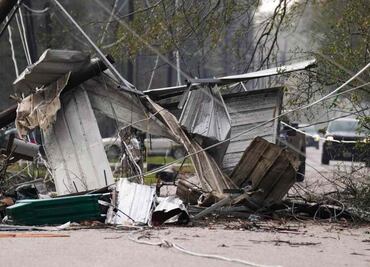 FOTOS: Tornados azotan Texas y Mississippi; reportan 2 muertos y 6 heridos