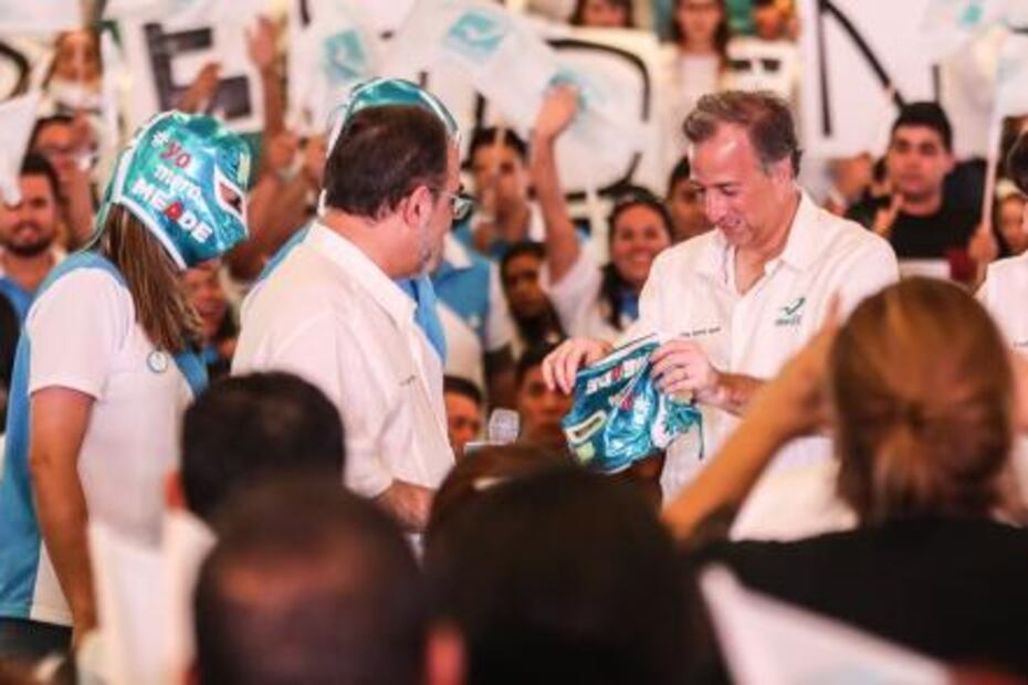 José Antonio Meade baila en evento de Nueva Alianza
