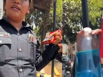 VIDEO: Por jugar "UNO" en la calle, policías de Toluca intentan detener a un grupo de adolescentes