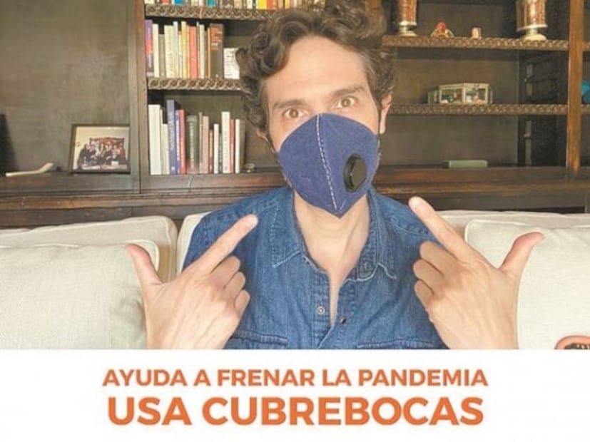 Belinda, Carlos Rivera y El Potrillo promueven el uso de cubrebocas