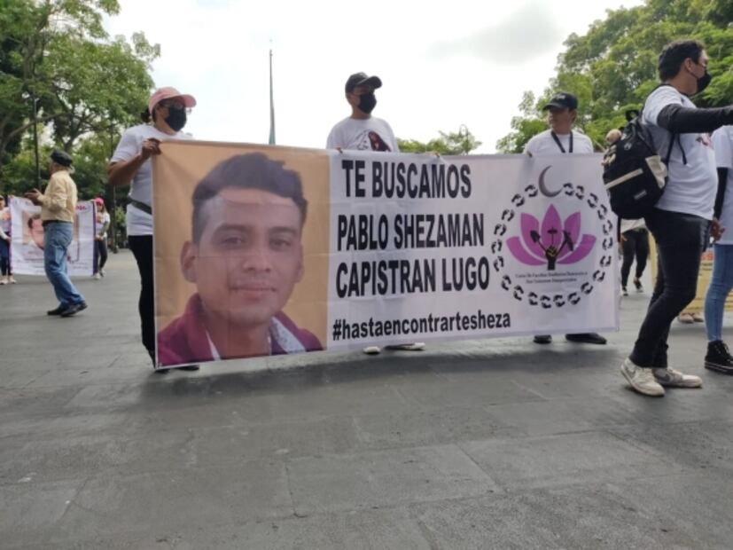 Familiares de personas desaparecidas marchan en Morelos; exigen resultados a la Fiscalía