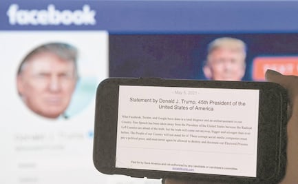 Facebook mantiene el veto a Trump