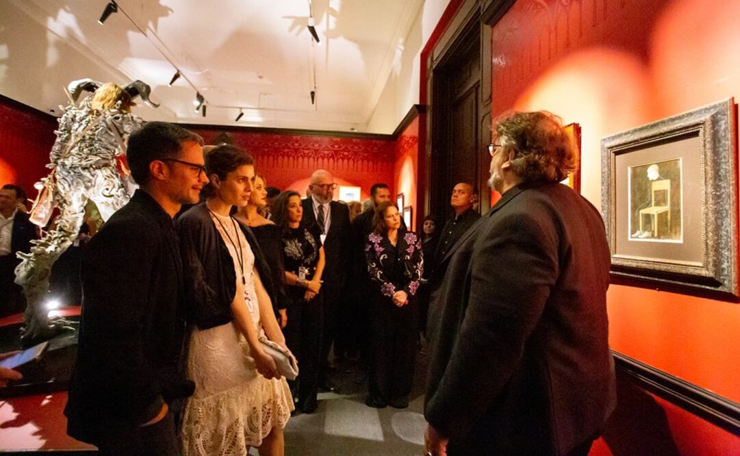 Gael García y Guillermo del Toro. Foto: Martha Sosa