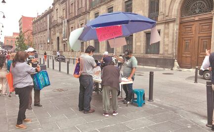 Piden información personal promotores de consulta popular
