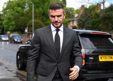 Justicia Británica condena a David Beckham