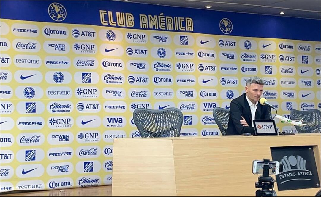 Tano Ortiz no quedó satisfecho con el resultado de América ante Atlético San Luis / FOTO: Miguel Flores