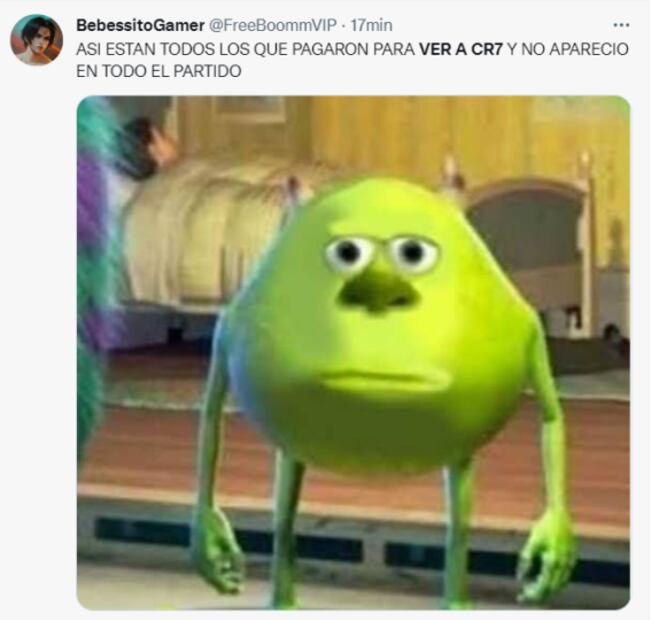 Cristiano Ronaldo fue blanco de memes tras la eliminación de Portugal