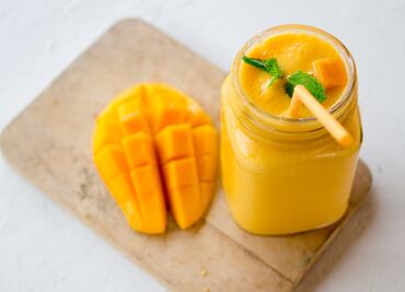 #RECETA Smoothie de mango y té verde