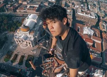 Video viral: youtuber escala la Torre Latino en la CDMX