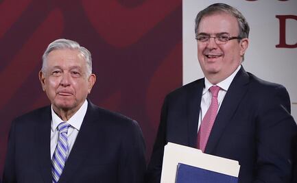 VIDEO: “Te TQM presi” Marcelo Ebrard le demuestra su afecto a AMLO en TikTok 