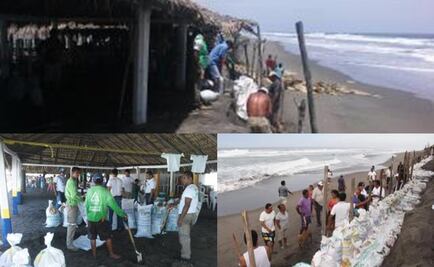 Activan alerta por mar de fondo en Chiapas