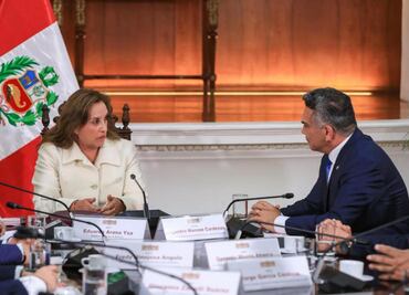 Alito Moreno se reúne con Dina Boluarte, presidenta de Perú; dialogan sobre fortalecer relaciones exteriores