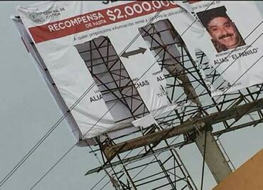 Reinstalan anuncios ofreciendo recompensa por líderes del crimen organizado en Tamaulipas