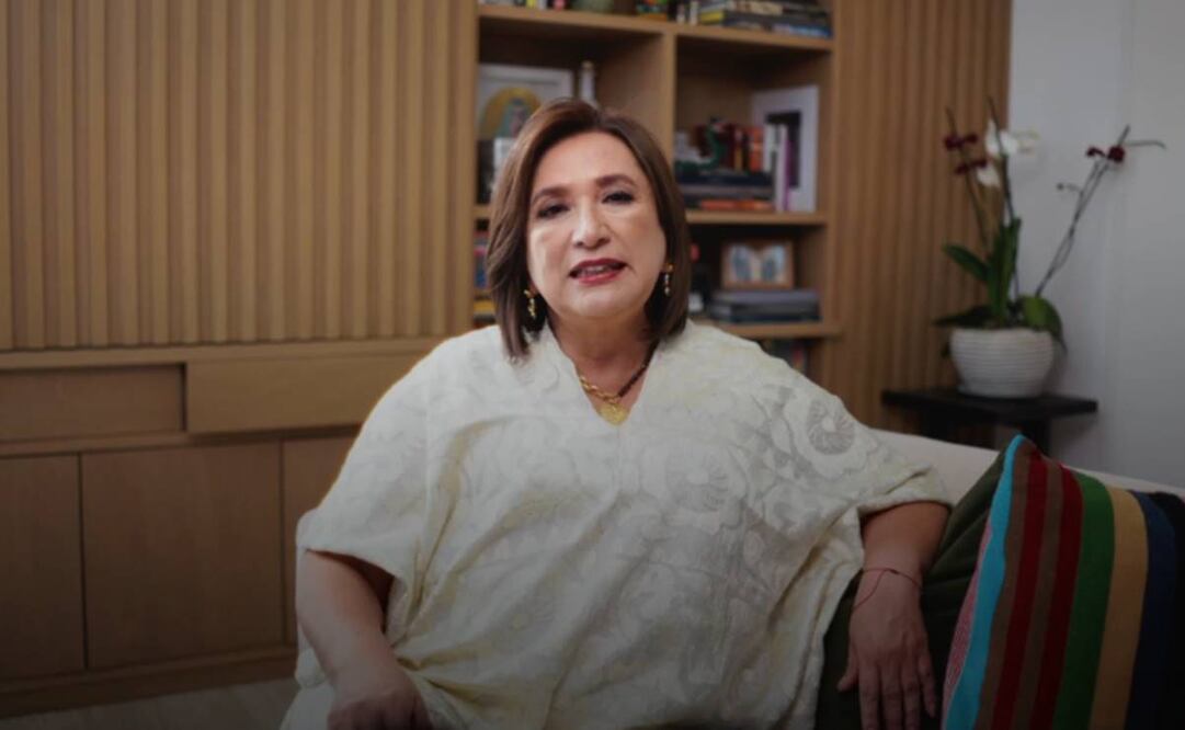 La excandidata presidencial Xóchitl Gálvez Ruiz se pronunció por la creación de una Agencia de Aduanas binacional este 28 de noviembre del 2024. Foto: Captura de pantalla